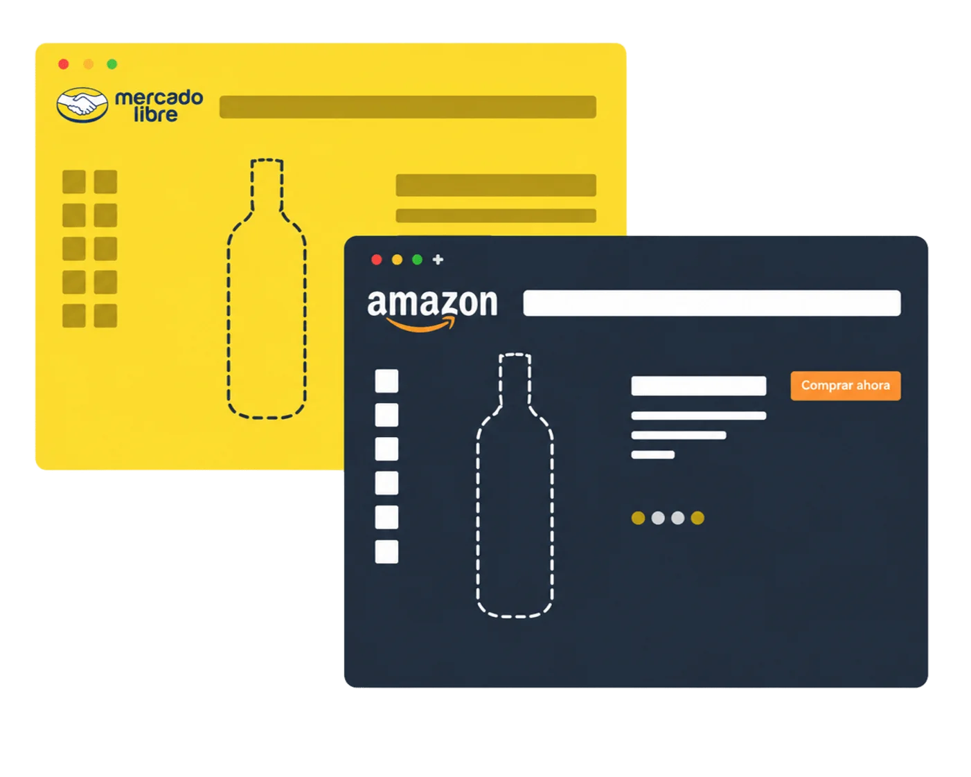 Ilustración de venta en marketplaces