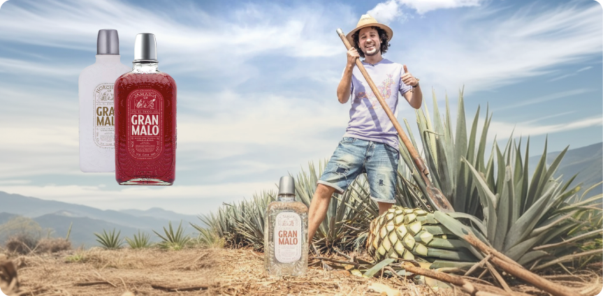 Gran Malo con Luisito Comunica en el agave