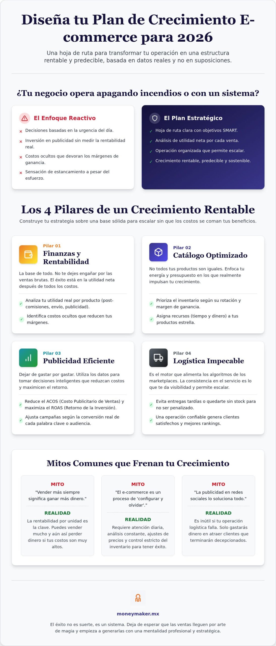 Plan de crecimiento e-commerce personalizado: Guía estratégica para escalar en 2026